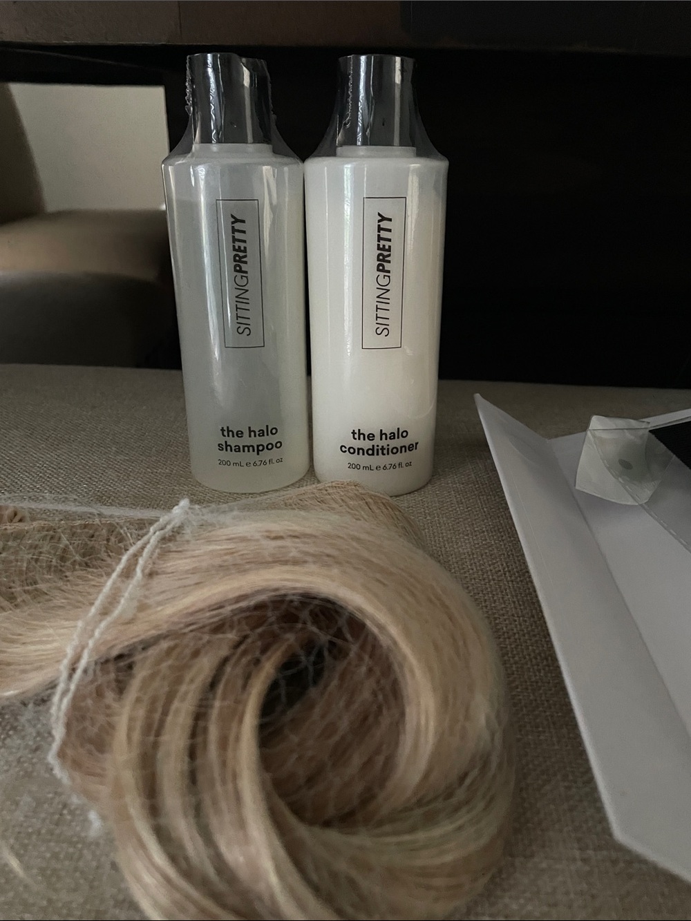 Halo hair extension